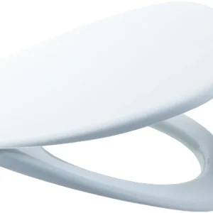 Siège de WC Arolla-Lux avec couvercle Blanc Prix Bas